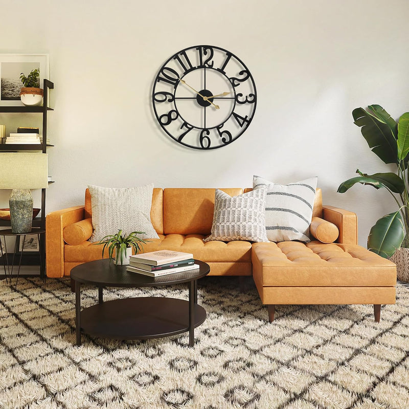 Large Wall Clock Oversized Modern