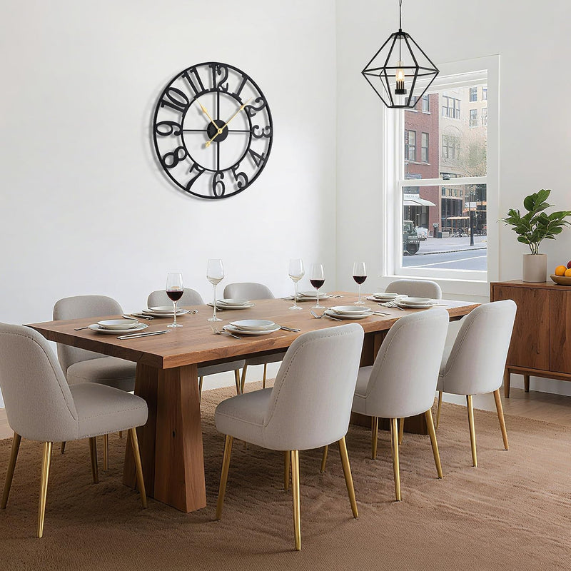 Large Wall Clock Oversized Modern