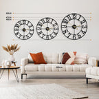 Large Wall Clock Oversized Modern