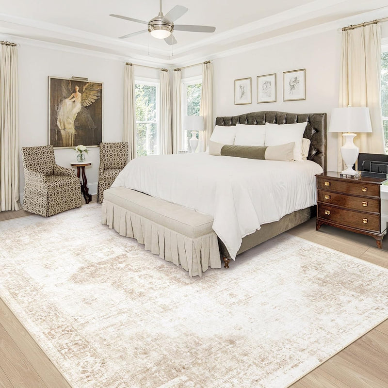 Large Washable Rug 2.4 X 3 M Boho
