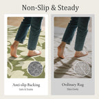 Vintage Runner Washable Non-Slip Carpet Bedroom