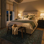 Vintage Runner Washable Non-Slip Carpet Bedroom