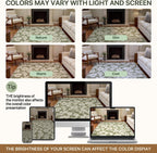 Vintage Runner Washable Non-Slip Carpet Bedroom