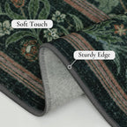 Vintage Runner Washable Non-Slip Carpet Bedroom