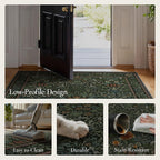 Vintage Runner Washable Non-Slip Carpet Bedroom