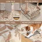 Vintage Runner Washable Non-Slip Carpet Bedroom