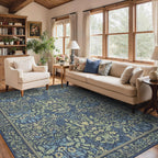 Vintage Runner Washable Non-Slip Carpet Bedroom
