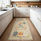 Vintage Runner Washable Non-Slip Carpet Bedroom