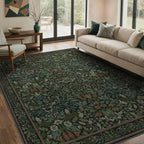 Vintage Runner Washable Non-Slip Carpet Bedroom