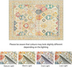 Vintage Runner Washable Non-Slip Carpet Bedroom