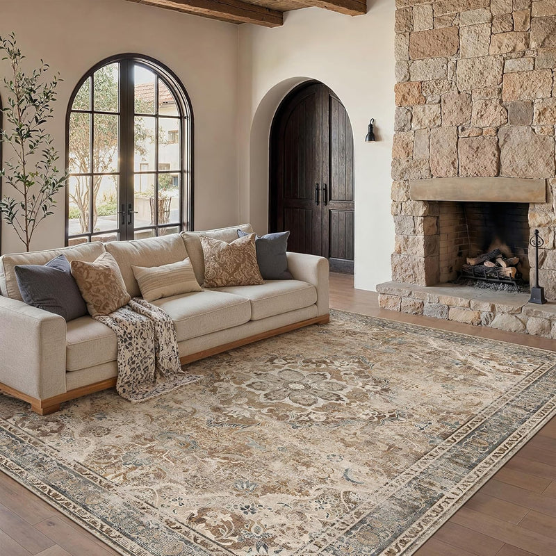 Large Washable Rugs for Living Room Extra