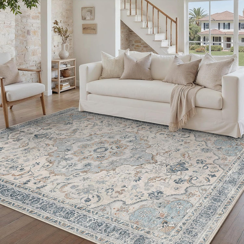 Large Washable Rugs for Living Room Extra