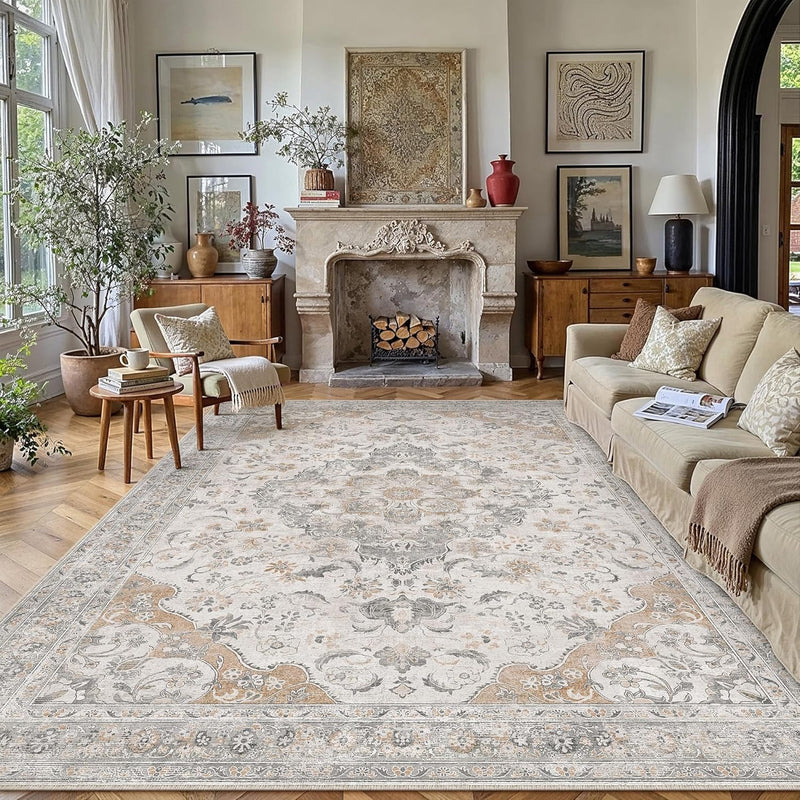 Large Washable Rugs for Living Room Extra