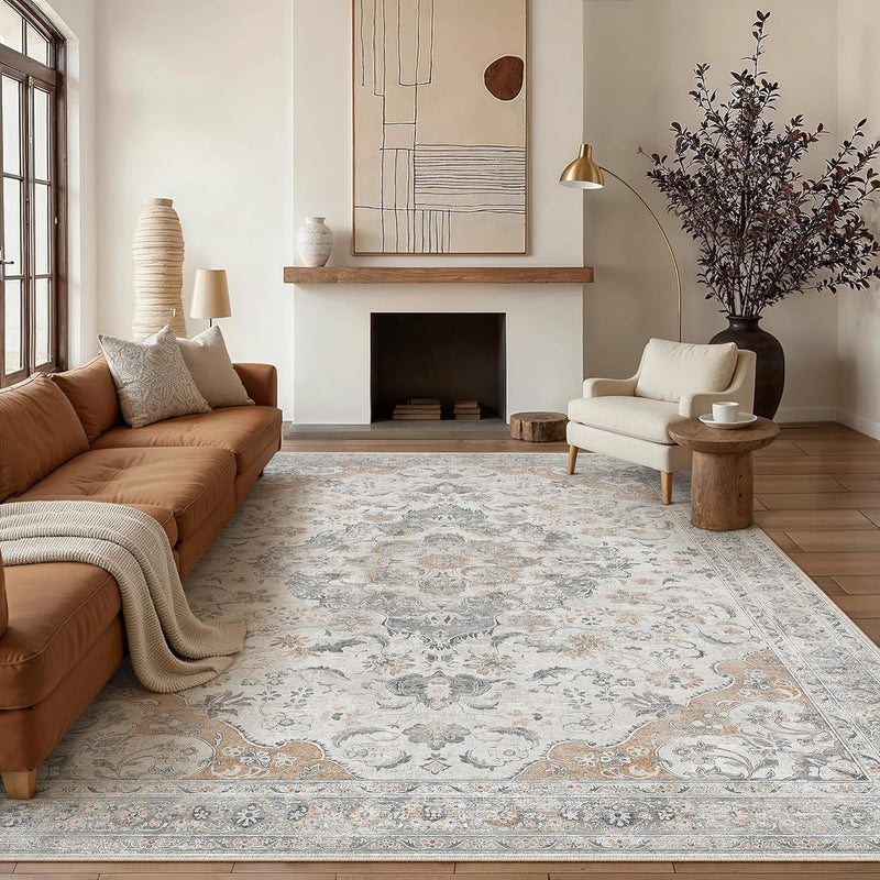 Large Washable Rugs for Living Room Extra