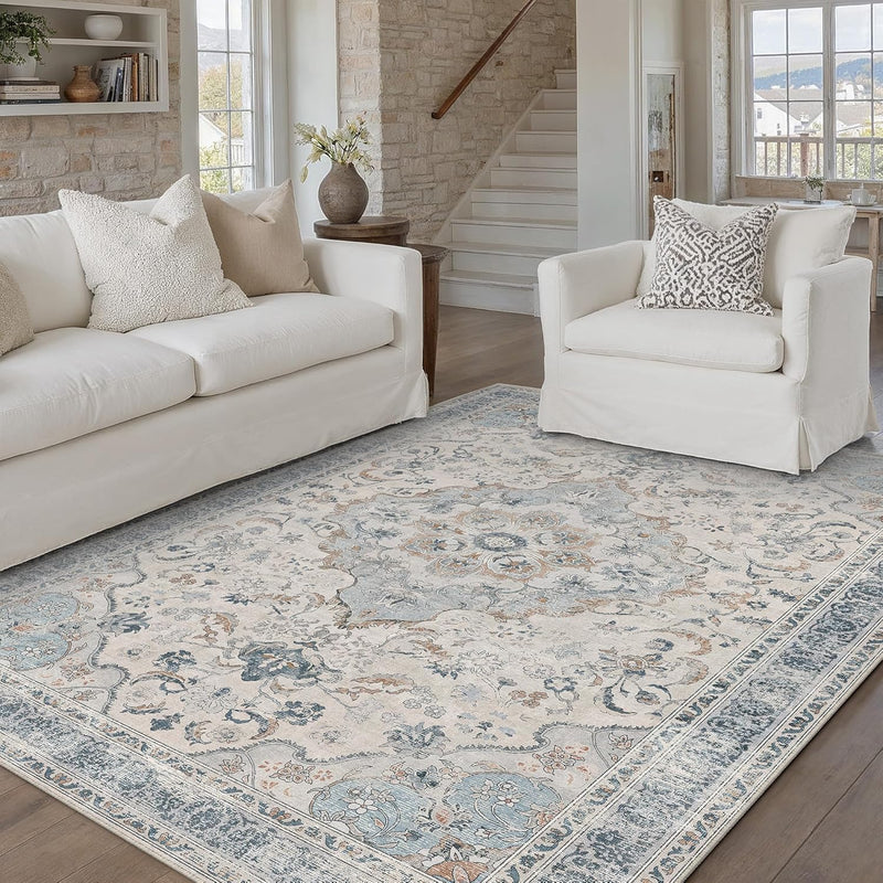 Large Washable Rugs for Living Room Extra