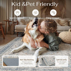 Large Washable Rugs for Living Room Extra