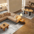 Large Washable Rugs Living Room Abstract Area