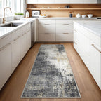 Large Washable Rugs Living Room Abstract Area