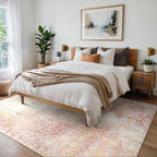 Large Washable Rugs Living Room Abstract Area