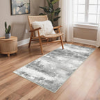 Large Washable Rugs Living Room Abstract Area