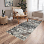 Large Washable Rugs Living Room Abstract Area