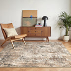 Large Washable Rugs Living Room Abstract Area