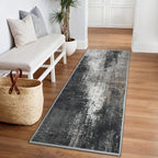 Large Washable Rugs Living Room Abstract Area