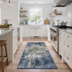 Large Washable Rugs Living Room Abstract Area