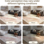 Large Washable Rugs Living Room Abstract Area