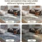 Large Washable Rugs Living Room Abstract Area