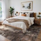 Large Washable Rugs Living Room Abstract Area