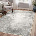 Large Washable Rugs Living Room Abstract Area