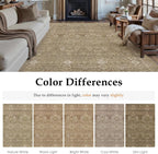 Large Washable Rugs Living Room Vintage Area