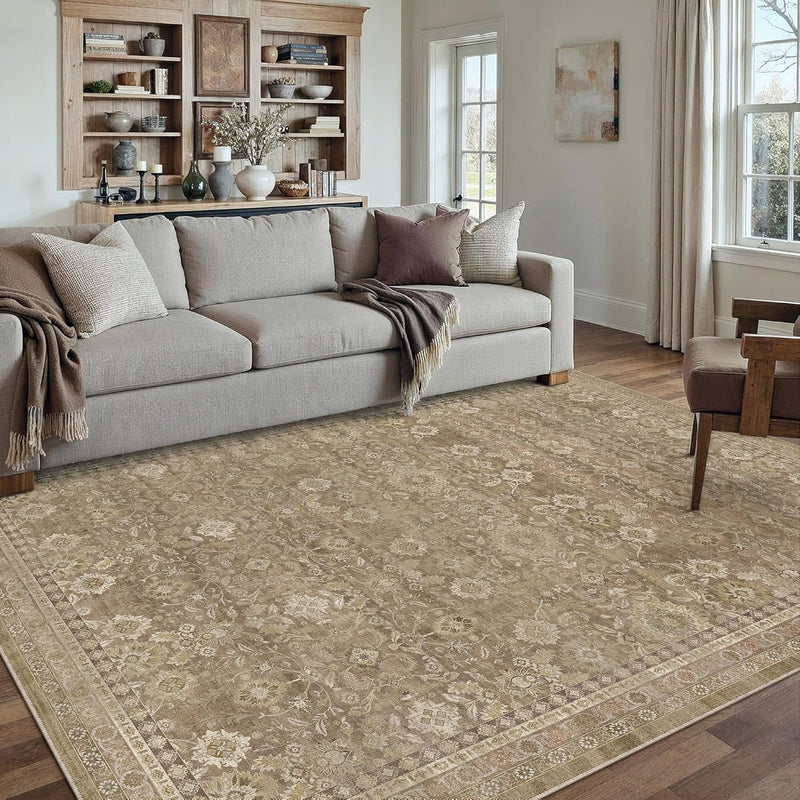 Large Washable Rugs Living Room Vintage Area