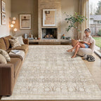 Large Washable Rugs Living Room Vintage Area