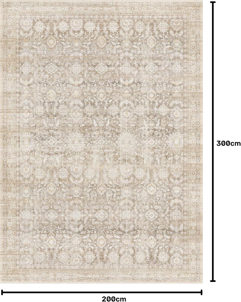 Large Washable Rugs Living Room Vintage Area