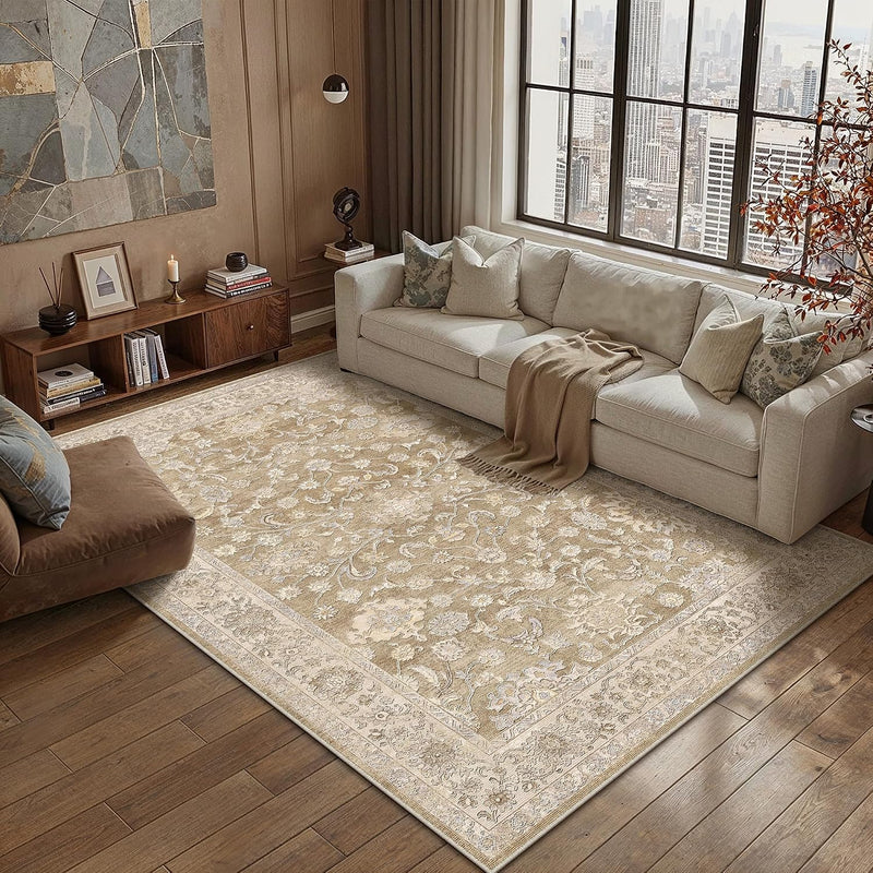 Large Washable Rugs Living Room Vintage Area