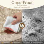 Large Washable Rugs Living Room Vintage Area