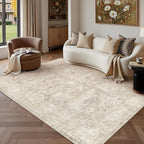 Large Washable Rugs Living Room Vintage Area