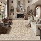 Large Washable Rugs Living Room Vintage Area
