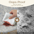 Large Washable Rugs Living Room Vintage Area