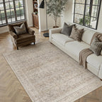 Large Washable Rugs Living Room Vintage Area