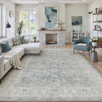 Large Washable Rugs Living Room Vintage Area