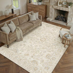 Large Washable Rugs Living Room Vintage Area