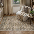 Large Washable Rugs Living Room Vintage Area