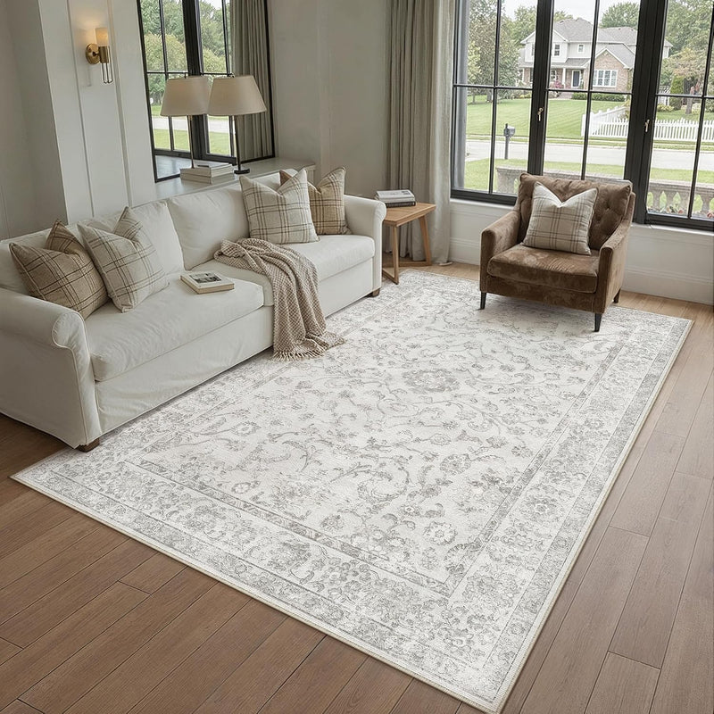 Large Washable Rugs Living Room Vintage Area