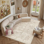 Large Washable Rugs Living Room Vintage Area