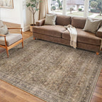 Large Washable Rugs Living Room Vintage Area