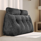 Large Wedge Back Pillows Headboard Triangular Rest Reading