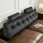 Large Wedge Back Pillows Headboard Triangular Rest Reading